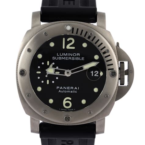 panerai luminor submersible amagnetic black steel|panerai luminor submersible pam 00025.